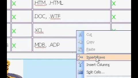 Microsoft Office FrontPage 2003 Resize a table or cell