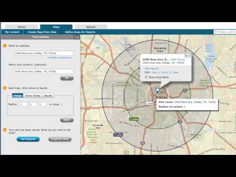 Quickly get started with Business Analyst Online - YouTube