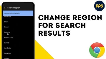 How To Change Region for Search Results In Chrome ?