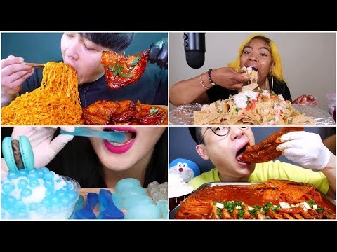 PART 6 | MUKBANG COMPILATION ASMR EATING SOUND EATING SHOW