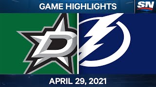 NHL Game Highlights | Stars Vs. Lightning - Apr. 29, 2021 NHL Game Highlights | Stars Vs. Lightning - Apr. 29, 2021