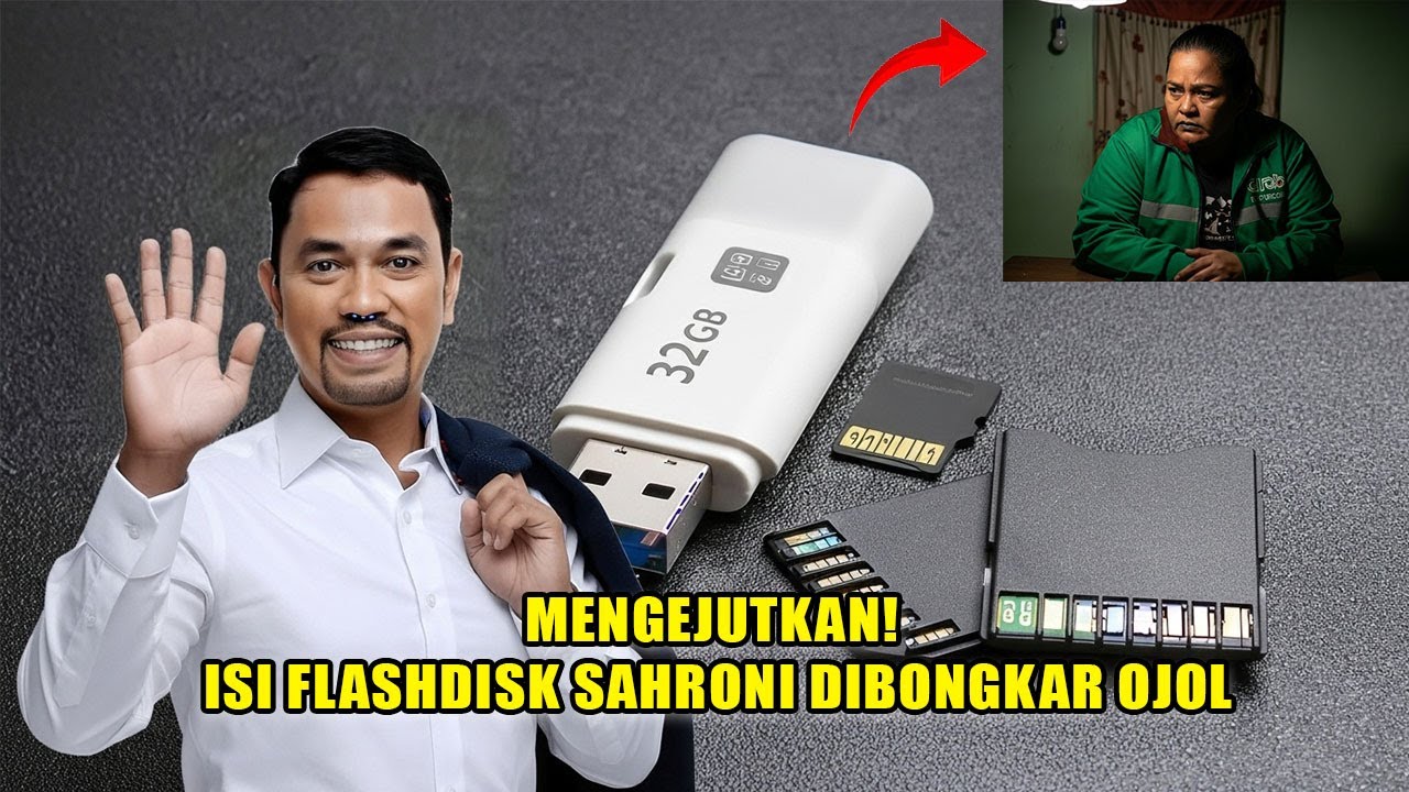 TERBONGKAR❗TERNYATA INI ISI DARI FLASHDISK PUTIH MILIK SAHRONI, ADA KOLEKSI BLACK MAMBA❓❗