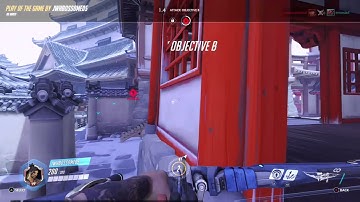 Hanzo Dragonstrike Triple Kill FROM SPAWN ROOM!