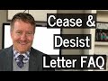 Cease & Desist Letter: Watch This Before You Send a C&D