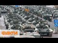 Россия стянула к границе с Украиной танки, БТР, БМП и артиллерию