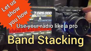 Band Stacking - what is it #hamradio