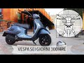 Vespa Sei Giorni 300: Тест-драйв и обзор лучшего итальянского скутера