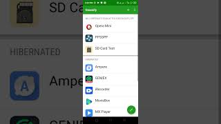 HOW TO MANUALLY KILL OR HIBERNATE BACKGROUND RUNNING APPS MANUALLY WITH GREENIFY APP.. screenshot 2