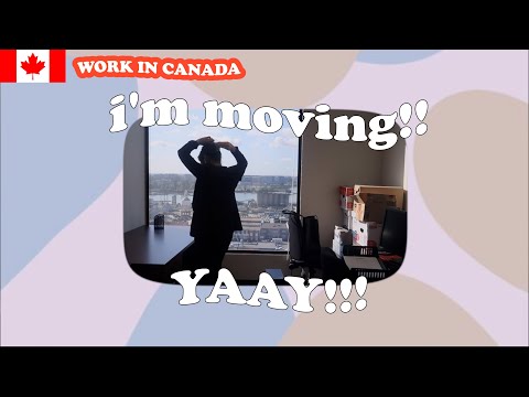 I'M MOVING BYE!! 🇨🇦 Setting Up the New Office | Work in Canada | Glaire Cartago