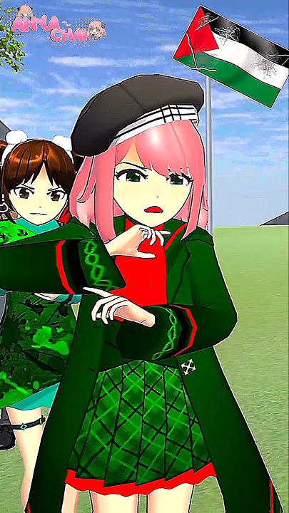 Kemerdekaan Palestina didukung oleh Anya🇵🇸😇#sakuraschoolsimulator #sakura #shorts