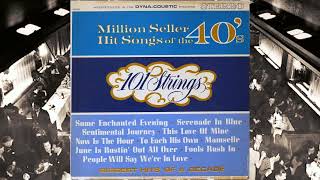 Famous Million Seller Hit Songs of the 40's 101 Strings Release 1962 Full Orchestra Net Worth