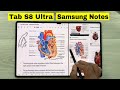 Note Taking on Samsung Tab S8 Ultra Using Samsung Notes - Top 24 Tips and Tricks