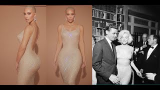 Kim Kardashian Marilyn Monroe Dress