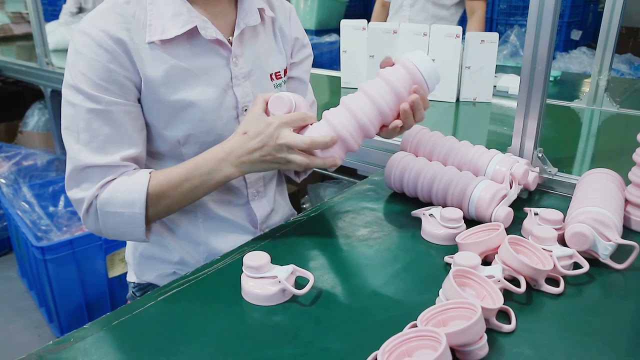 Popular Outdoor Collapsible water bottle - Visit the factory production