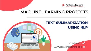 TEXT SUMMARIZATION USING NATURAL LANGUAGE PROCESSING | Pantech e learning