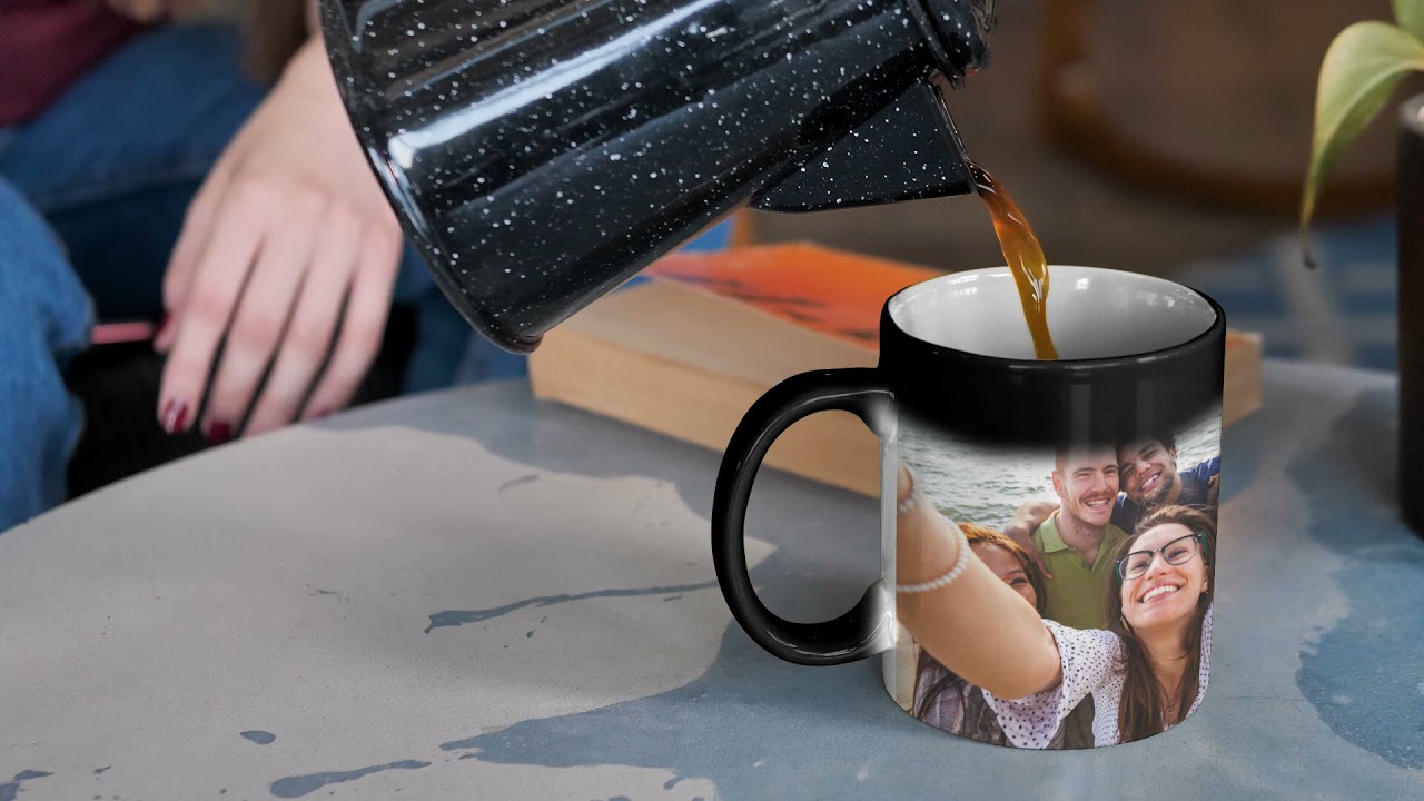 Taza Mágica personalizada.