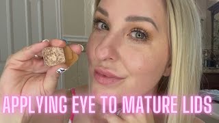 Applying Eyeshadows To Mature Lids