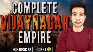 Vijayanagar Empire: Rise, Glory & Fall | Complete Analysis for UGC NET/JRF