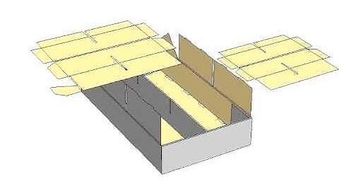 Boxmaster - Setting up a POP Cardboard Display - Step by Step Animation