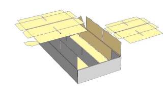 Boxmaster - Setting up a POP Cardboard Display - Step by Step Animation