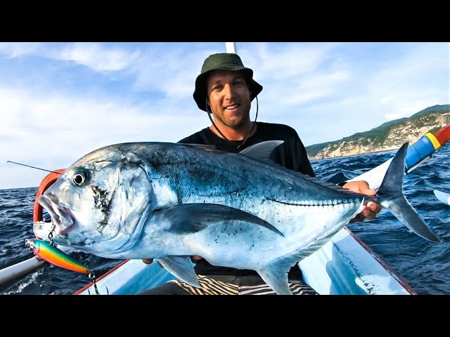 FISHING FOR GT.. EPIC day fishing of Bali with the boys 
