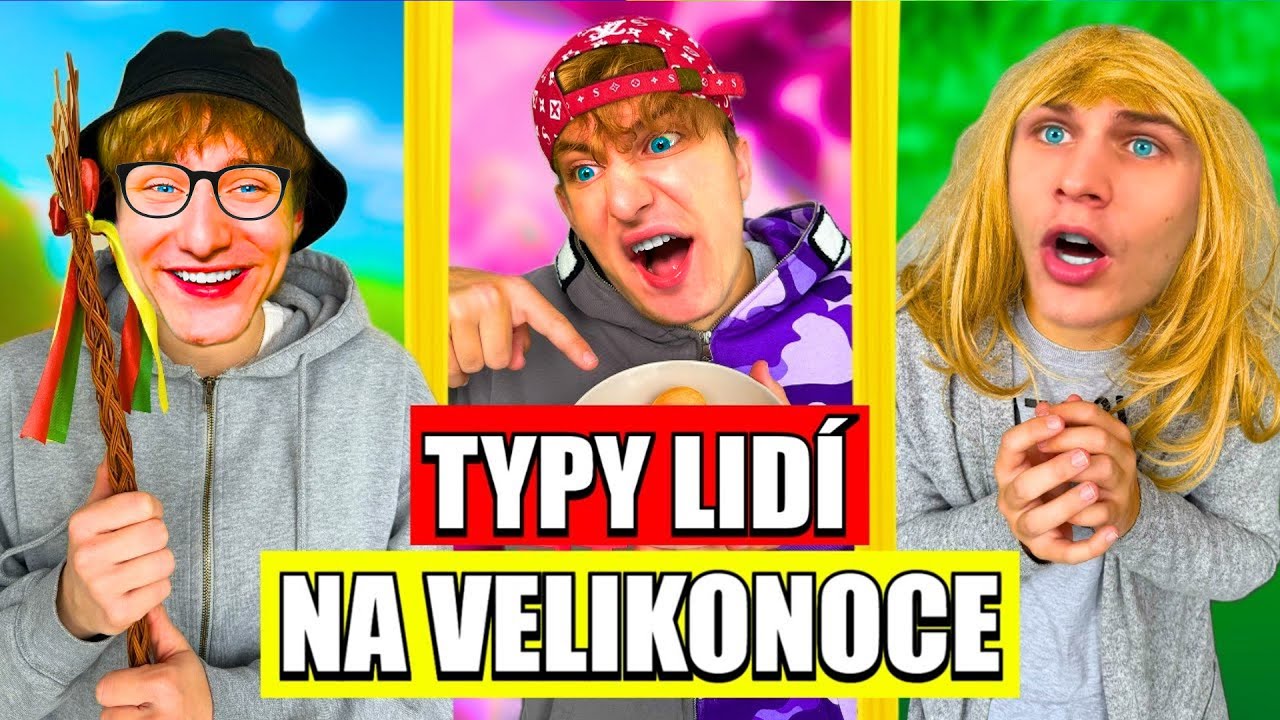 Takto s BOUCHALEM SLAVÍME VELIKONOCE!