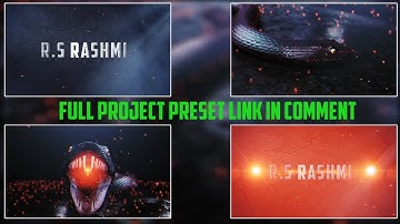 🔥 3D Name Intro Video Editing. Full Project XML link in the comments 👇. @Rs.rashmi_editz