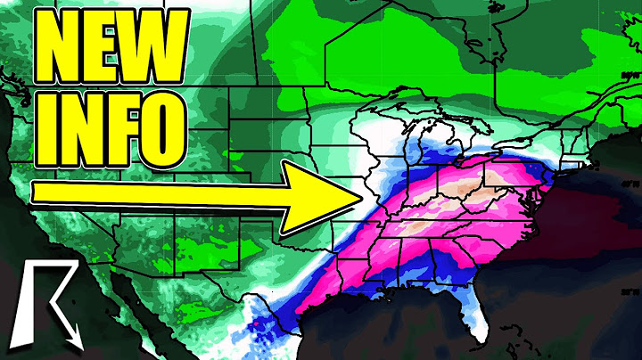 Upcoming Major Winter Storm To Cause Big Problems, Ice Storm, Future Projections & more…