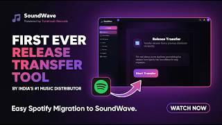 Introducing India’s First Release Transfer Tool 🚀 | Easy Spotify Migration to SoundWave - Tunetradr