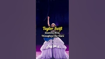 Taylor Swift Grammy Wins Throughout the Years#taylorswift #theerastour #taylorsversion #ttpd #shorts