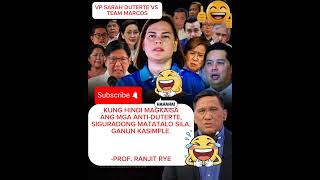 TEAM VP SARA DUTERTE VS TEAM MARCOS: #MARCOS TALO IF NO UNITY. #funny##comedy#jokes#foryou#shorts