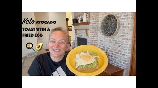 Keto/Low Carb Avocado Toast with a fried egg. by Country Living with Emily 90 views 2 months ago 4 minutes, 19 seconds