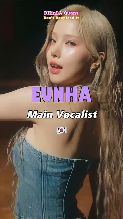 VIVIZ Members Position #shorts #VIVIZ #nav #Eunha #SinB #Umji #비비지