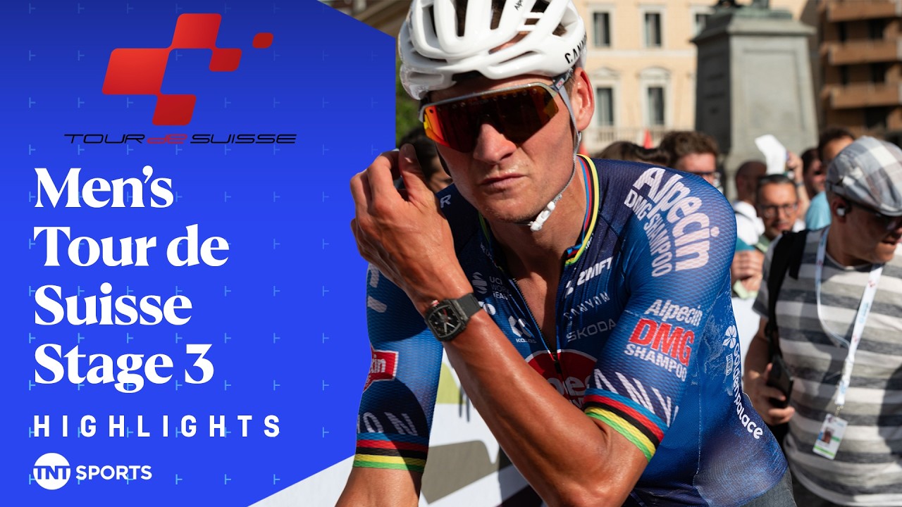 BREAKAWAY ACTION! π¬ | 2026 Tour de Suisse Men Stage 3 Race Highlights | TNT Sports Cycling