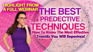 Highlight From Full Webinar: THE BEST PREDICTIVE TECHNIQUES