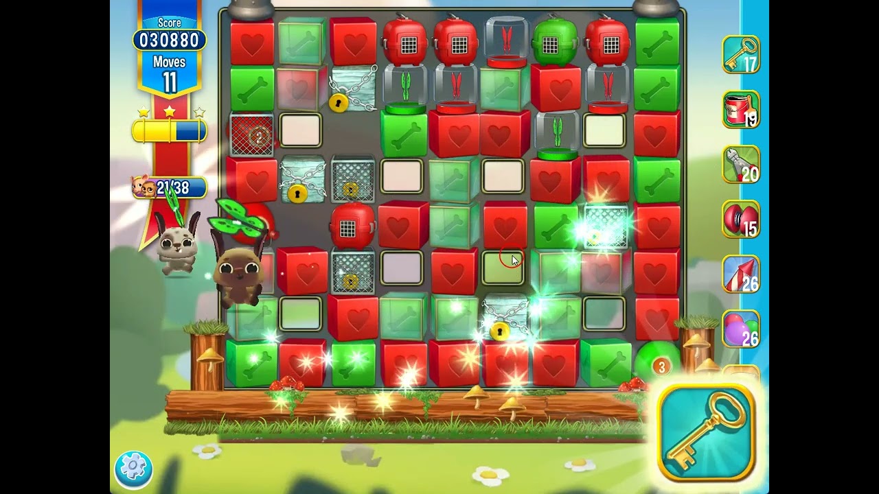 Pet Rescue Saga level 5064 no boosters | PuzzledCubes.site