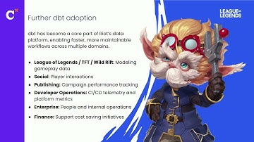 Leveling up data engineering at Riot: How they transformed DevEx with dbt (Coalesce 2025)