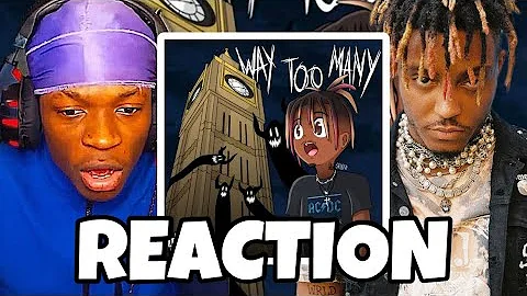 HE ADMITTED TO ABUSING DRUGS! Juice WRLD - Way Too Many (Unreleased) Reaction
