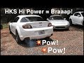 RX8 HKS Hi Power Exhaust Install!