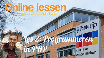 Les2 - Programmeren met PHP - V4in1