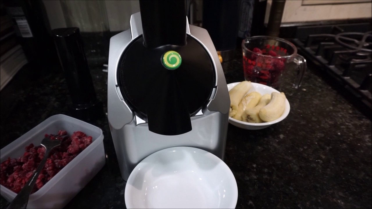 Yonanas frozen dessert maker YouTube