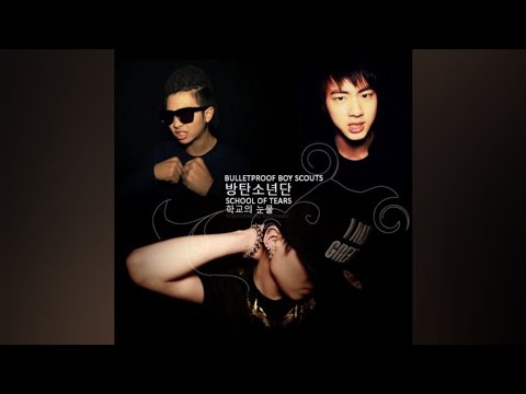 학교의눈물 (School of Tears) - 방탄소년단 랩 몬스터, 진, 슈가 (BTS Rap Monster, Jin, Suga) - Hangul Romanized German
