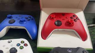 XBOX PULSE RED CONTROLLER UNBOXING