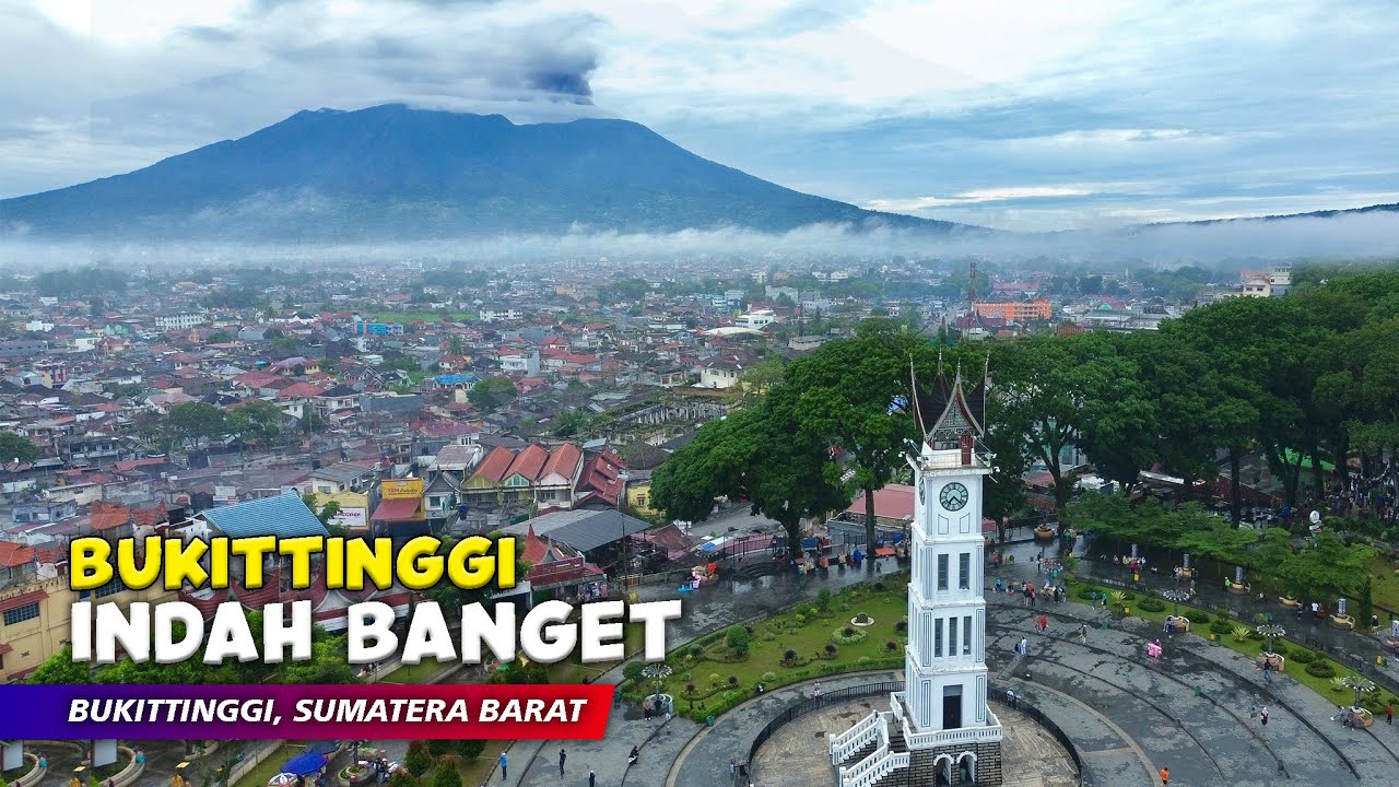 JAM GADANG INDAH BANGET !! Pemandangan Alam Nagari Minang - Cerita Desa Bukittinggi, Sumatera Barat