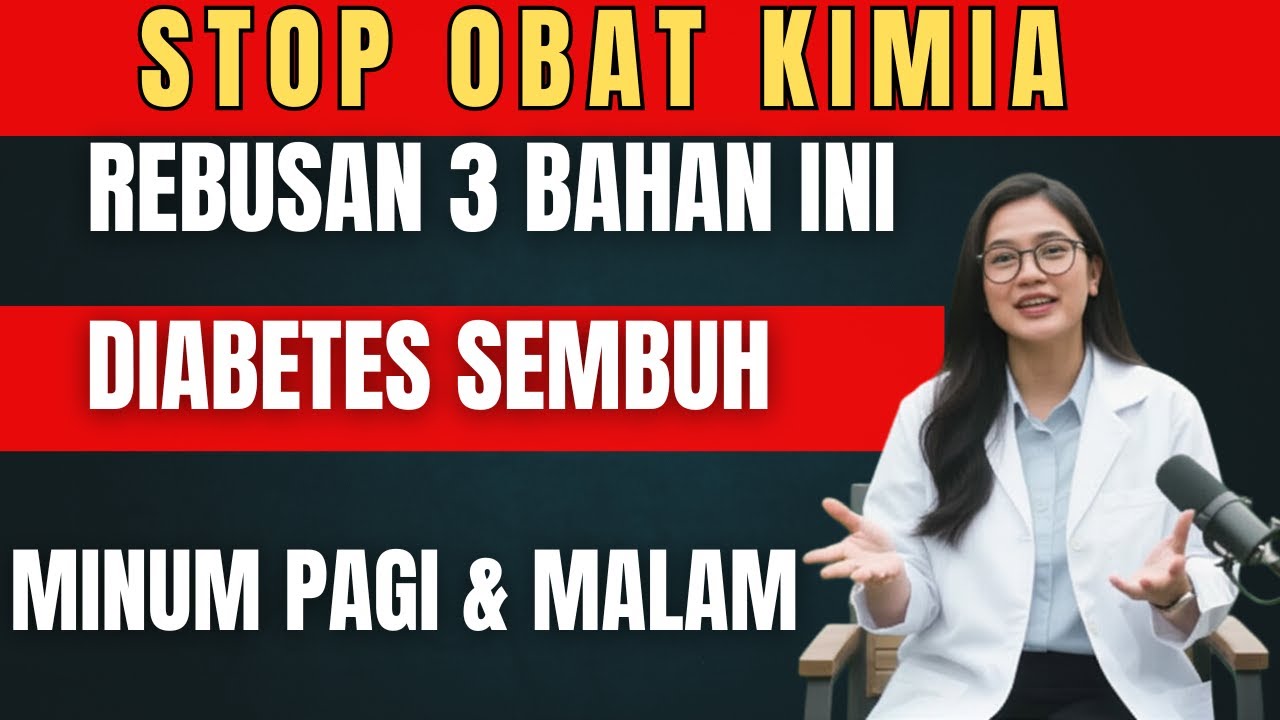 Rebusan 3 Bahan ini Redakan Gula Darah & Kolesterol Lenyap, Sehat Sampai Tua