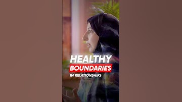 Healthy Boundaries in Relationships | Ust. Sarah Sultan