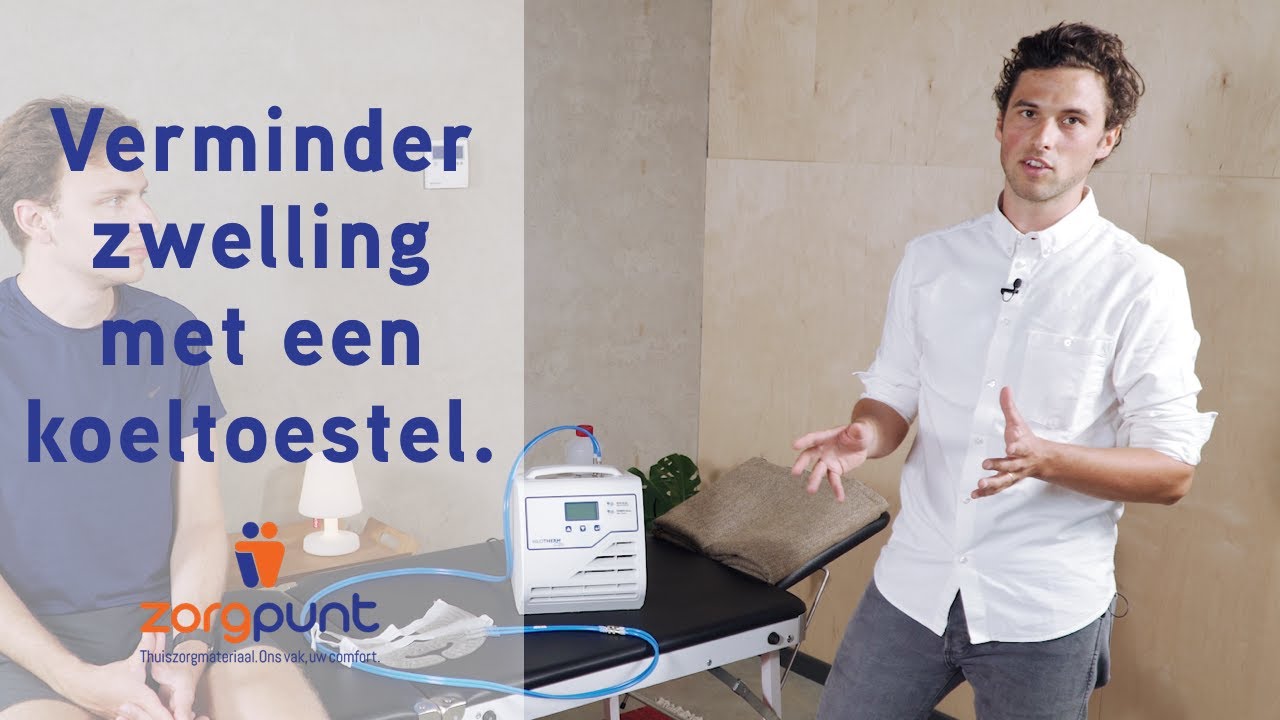 Verminder zwelling met een koeltoestel - YouTube