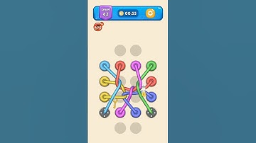 Tangled line Gameplay | Level-42 | Android⚡IOS