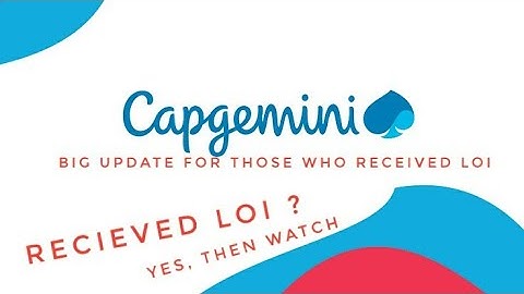 Recieved loi ?? Must watch #capgemini #shorts