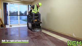 OEM Product's Newest Compact Floor Scraper: The Derecho